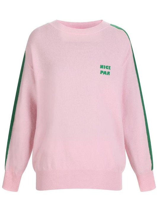 3070 cashmerewool LS crew neckpink - MILESANDMILESANDMILES - BALAAN 1