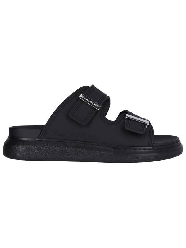 Hybrid Rubber Slippers Black - ALEXANDER MCQUEEN - BALAAN 2