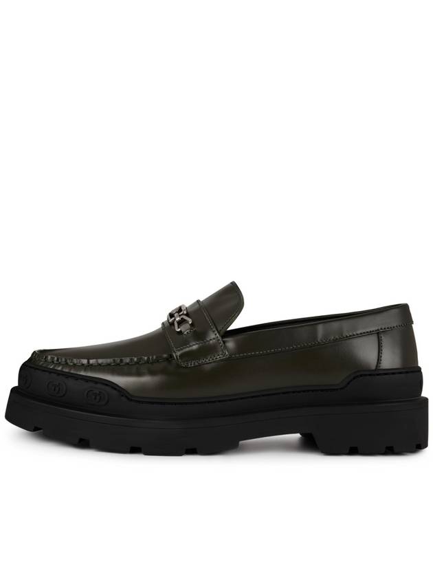 Millennial Ribot GG Logo Loafers - GUCCI - BALAAN 4