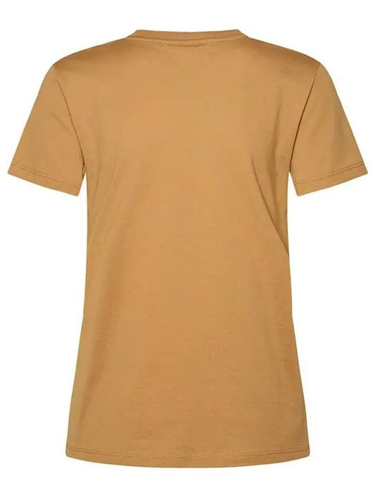 PAPAIA short sleeve t shirt camel - MAX MARA - BALAAN 2