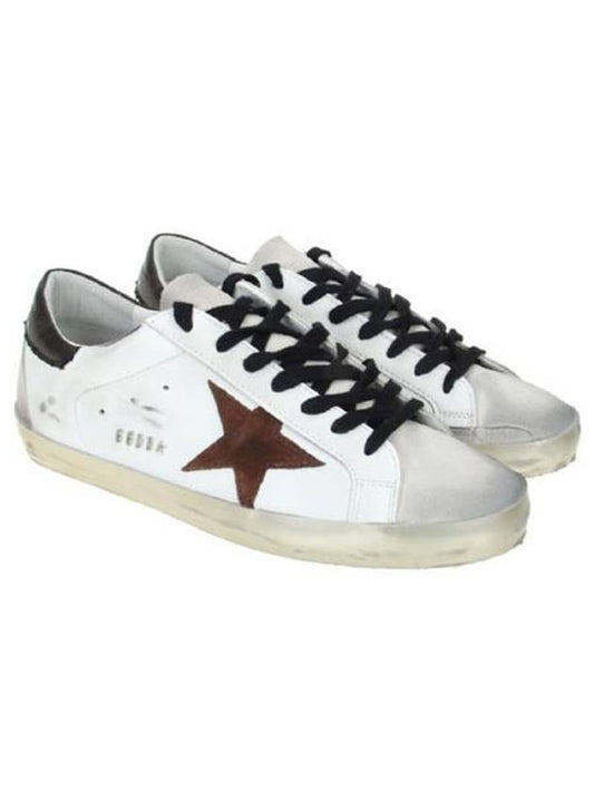 Men's Superstar Black Tab Low Top Sneakers White - GOLDEN GOOSE - BALAAN 2