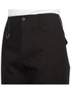 Gabardine Straight Pants Black - MONCLER - BALAAN 9