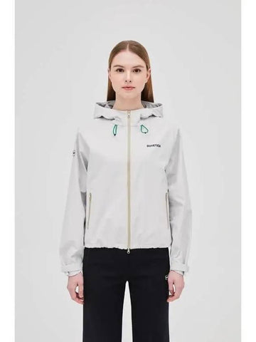 Aloy Dark IvoryWomen s Wind Jacket Ivory - DUVETICA - BALAAN 1