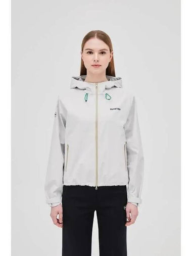 Alloy Dark Ivory Women s Wind Jacket - DUVETICA - BALAAN 1