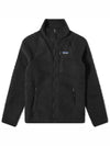 Retro Pile Fleece Zip-Up Jacket Black - PATAGONIA - BALAAN 1