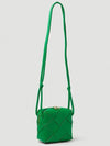 Cassette Intrecciato Mini Shoulder Bag Green - BOTTEGA VENETA - BALAAN 4