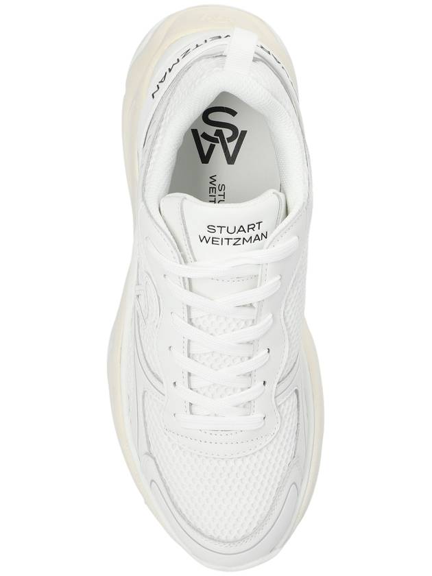 Stuart Weitzman ‘Trainer’ Sneakers, Women's, White - STUART WEITZMAN - BALAAN 6