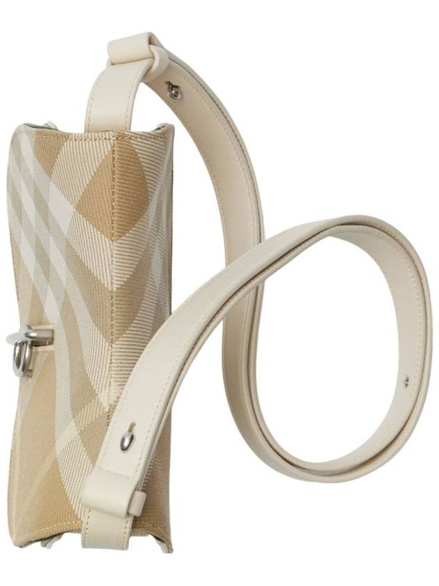 Rocking Horse Check Pattern Cross Bag Beige - BURBERRY - BALAAN 3