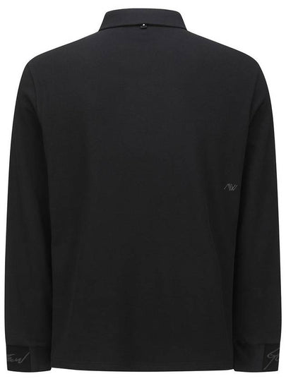 Official MEN NAP COLLARED LONG T SHIRT BK - ANEWGOLF - BALAAN 2