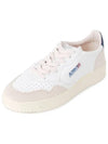 Medalist Navy Tab Low Top Sneakers White Blue - AUTRY - BALAAN 2