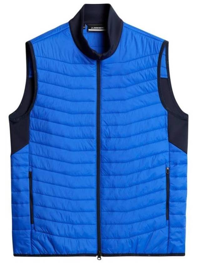 Men's Holden Quilt Hybrid Vest Club Blue - J.LINDEBERG - BALAAN 2