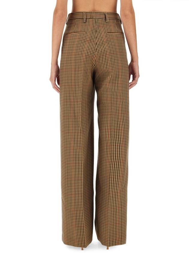 PANTS WITH CHECK PATTERN - DRIES VAN NOTEN - BALAAN 3