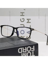 Blue light blocking glasses frame TF5758FB 001 Asian fit eyesight protection horn frame - TOM FORD - BALAAN 2