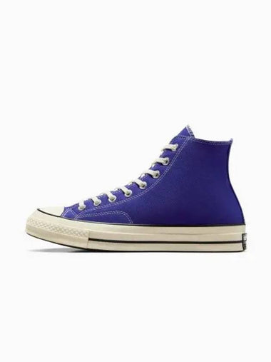 Chuck 70 High Top Sneakers Night Indigo - CONVERSE - BALAAN 1