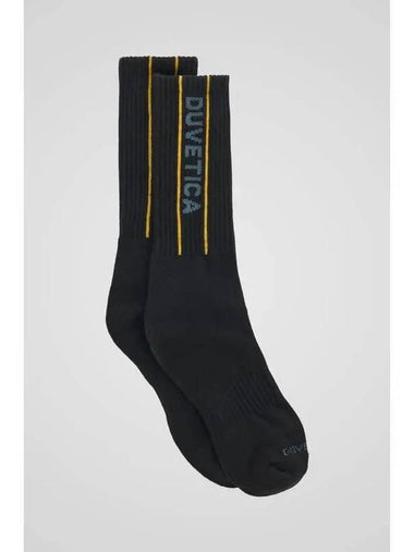 Etri H Black Unisex Socks - DUVETICA - BALAAN 1