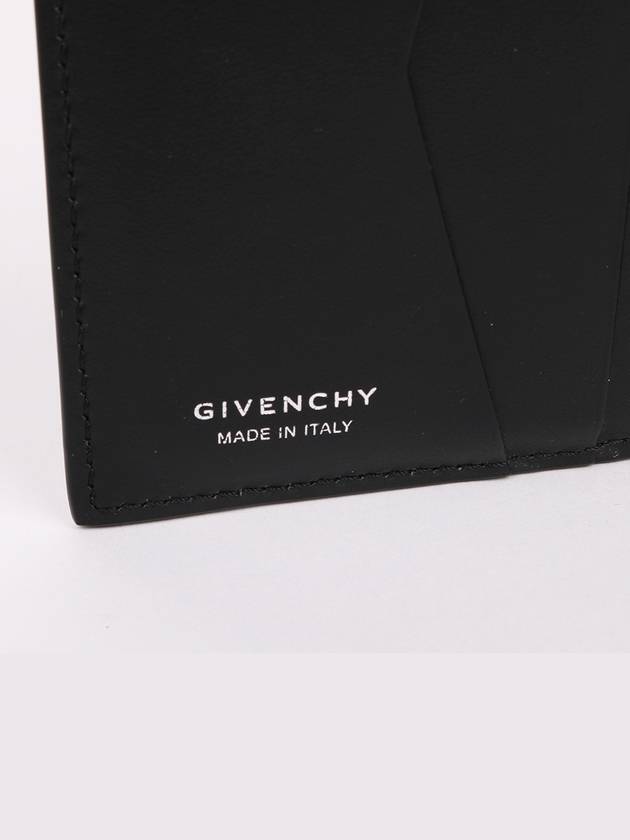 Black 4G logo men s card wallet - GIVENCHY - BALAAN 9