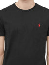 Men's Embroidered Pony Short Sleeve T-Shirt Black - POLO RALPH LAUREN - BALAAN 8