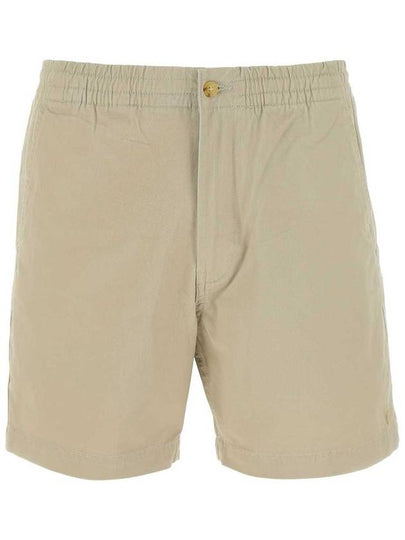 Men's Embroidered Pony Prepster Shorts Tan - POLO RALPH LAUREN - BALAAN 2