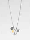 LV Instinct Pendant Necklace Silver - LOUIS VUITTON - BALAAN 4