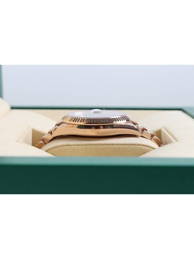 Day Date Olive Green Rose Gold Box 23 Years - ROLEX - BALAAN 5