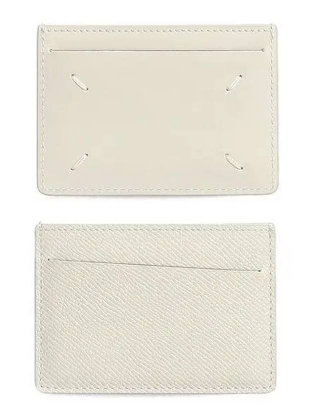 Four Stitch Card Wallet Light Grey - MAISON MARGIELA - BALAAN 2