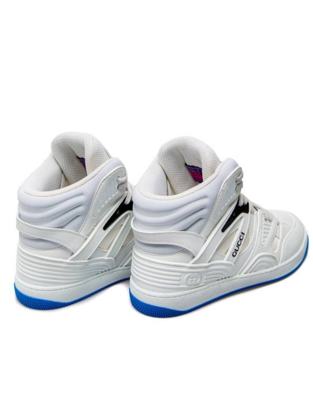 Interlocking G Basket High Top Sneaker White - GUCCI - BALAAN 5