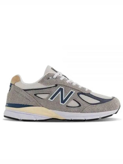 990v4 Low Top Sneakers Grey - NEW BALANCE - BALAAN 2