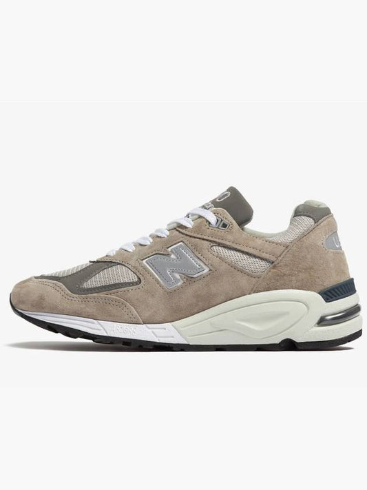 990v2 Low Top Sneakers Grey - NEW BALANCE - BALAAN 2