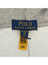 Kids brushed hood zip up 323919514001 GRAY Adults can wear - POLO RALPH LAUREN - BALAAN 10