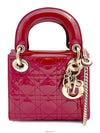 Christian Patent Cannage Lady Bag Mini - DIOR - BALAAN 1