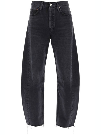 Luna High Rise Pieced Taper Jeans Black - AGOLDE - BALAAN 2