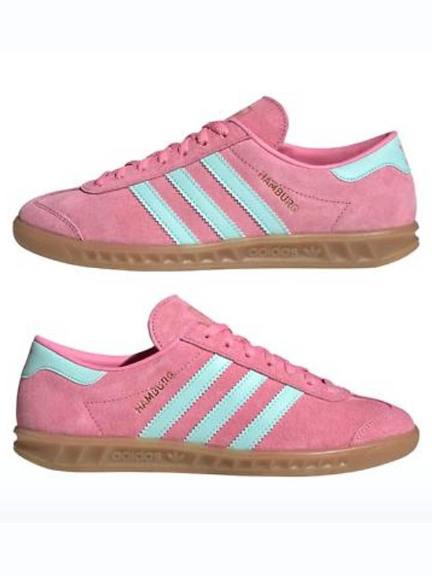 Hamburg Low Top Sneakers Flash Aqua - ADIDAS - BALAAN 2