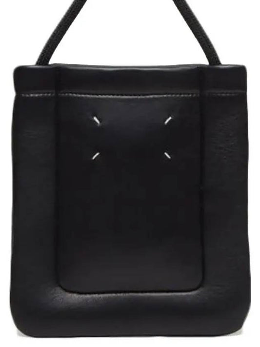 Logo Leather Mini Cross Bag Black - MAISON MARGIELA - BALAAN 2