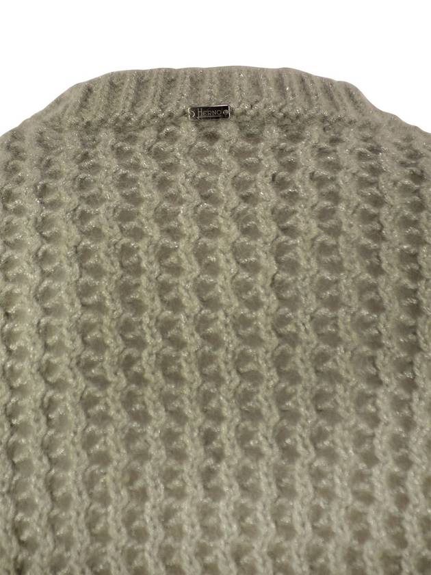 Knitwear in alpaca and wool yarn - HERNO - BALAAN 4