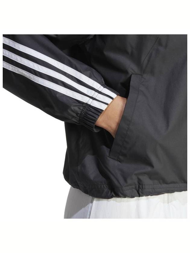 Adidas Future Icon 3S Woven Windbreaker Black - ADIDAS - BALAAN 5