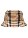 Vintage Check Technical Bucket Hat Beige - BURBERRY - BALAAN 3