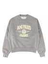 Paris France Sweatshirt Grey - AMI - BALAAN 2