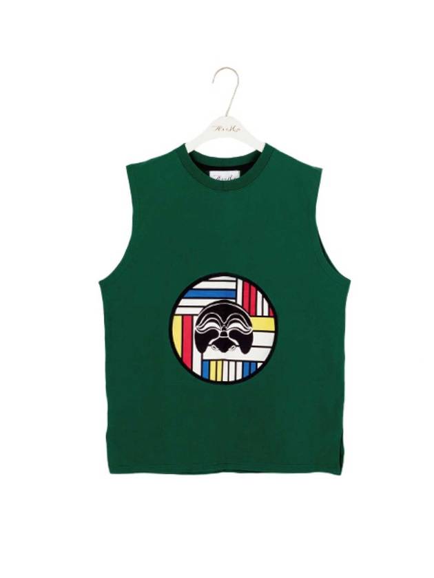 Mondrian Sleeveless GREEN - ASIHA - BALAAN 2