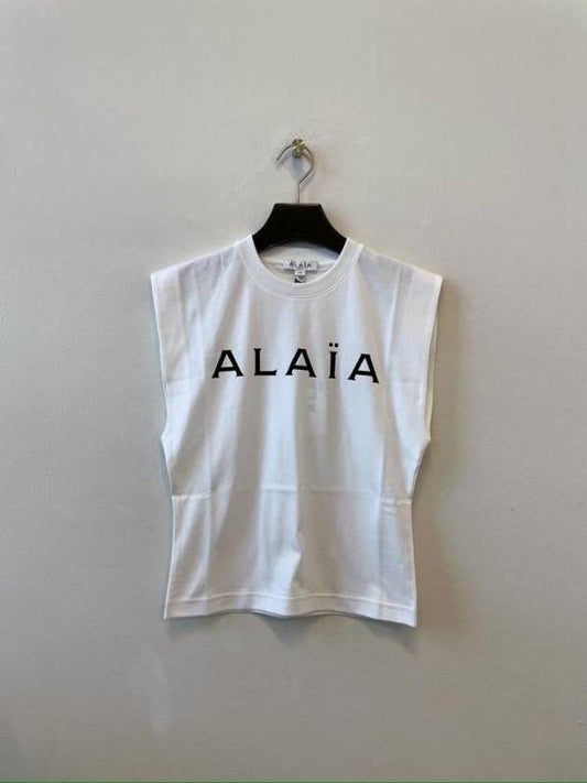 short sleeve t shirt AA9H04576J010 009 - ALAIA - BALAAN 1