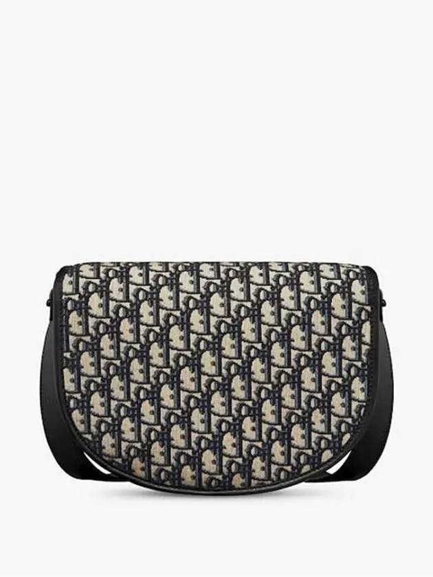 Gallop Oblique Jacquard Strap Cross Bag Beige Black - DIOR - BALAAN 6