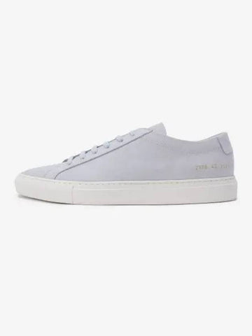 Men s Original Achilles Low Nubuck Sneakers Light Gray 23667543 - COMMON PROJECTS - BALAAN 1