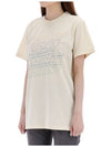 Etoile ZOELINE logo short sleeve t shirt TS0147FA B1N09E 23EC - ISABEL MARANT - BALAAN 3