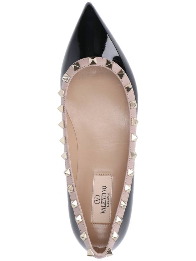 Valentino Garavani Flat shoes Black - VALENTINO - BALAAN 5