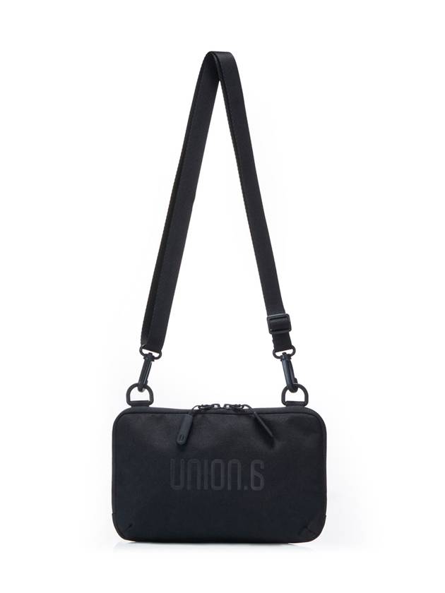 Men's Mini Six Crossbody Bag Black - UNION 6 - BALAAN 1