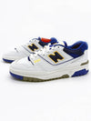 550 Logo Low Top Sneakers White Blue - NEW BALANCE - BALAAN 2