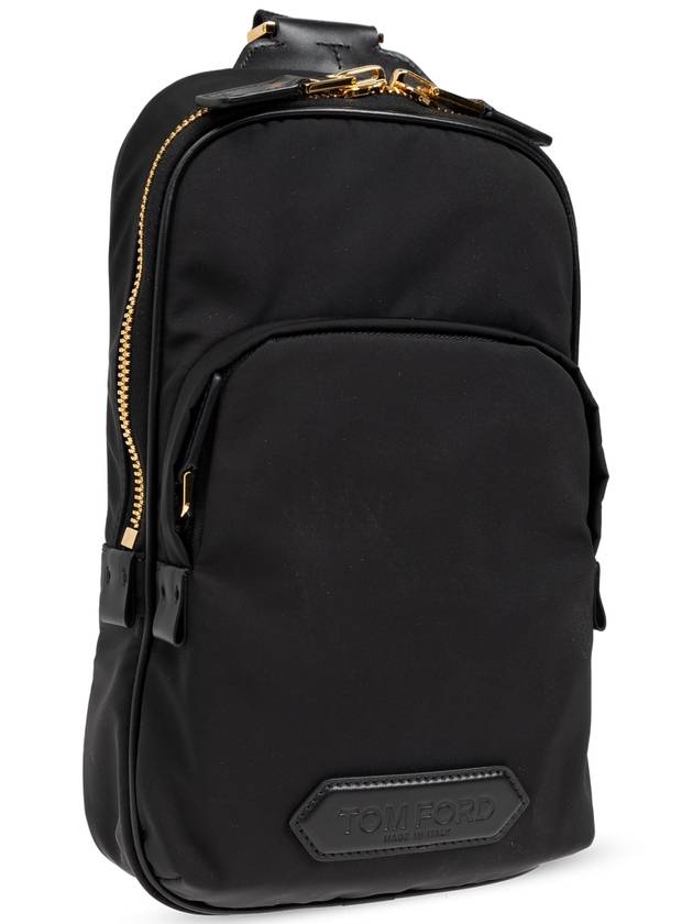 Tom Ford One-shoulder Backpack, Men's, Black - TOM FORD - BALAAN 4