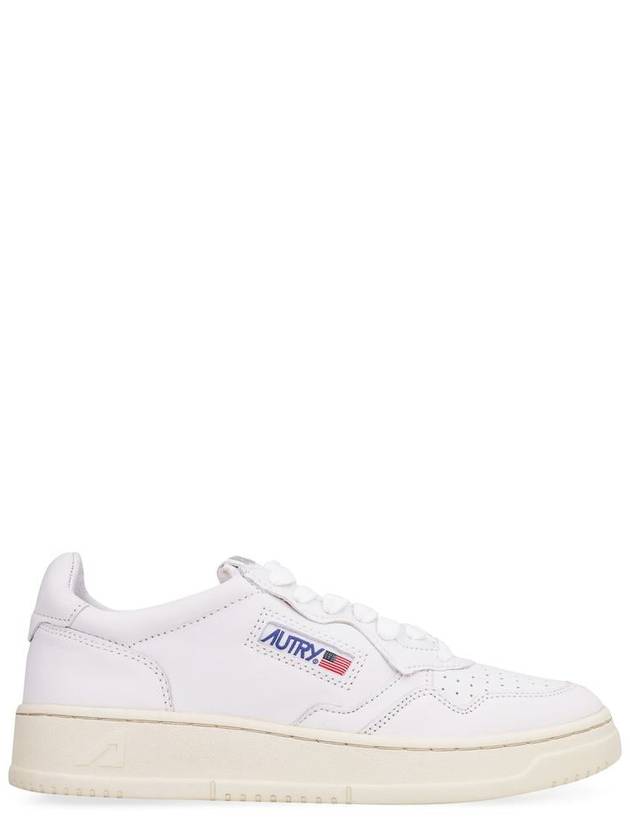 Medalist Goatskin Low Top Sneakers White - AUTRY - BALAAN 2