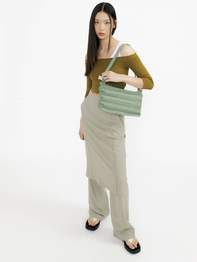 New Shakoshu Cross Bag Sage - PLEATSMAMA - BALAAN 5