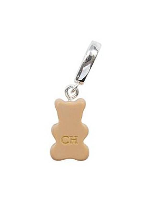 Nostalgia Bear Pendant Salt caramel Silver - CRYSTAL HAZE - BALAAN 2