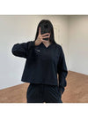 V neck woven top DM7776 010 black WOMENS M L XL Asian fit - NIKE - BALAAN 3